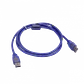 Cable USB Macho-Macho, 1.5m, Azul - Miniatura 1