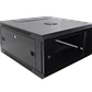 Gabinete Pared LINKMADE RK04-6L 4U Fondo 60cm Negro con Puerta de Vidrio - Miniatura 3