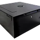 Gabinete Pared LINKMADE RK04-6L 4U Fondo 60cm Negro con Puerta de Vidrio - Miniatura 6