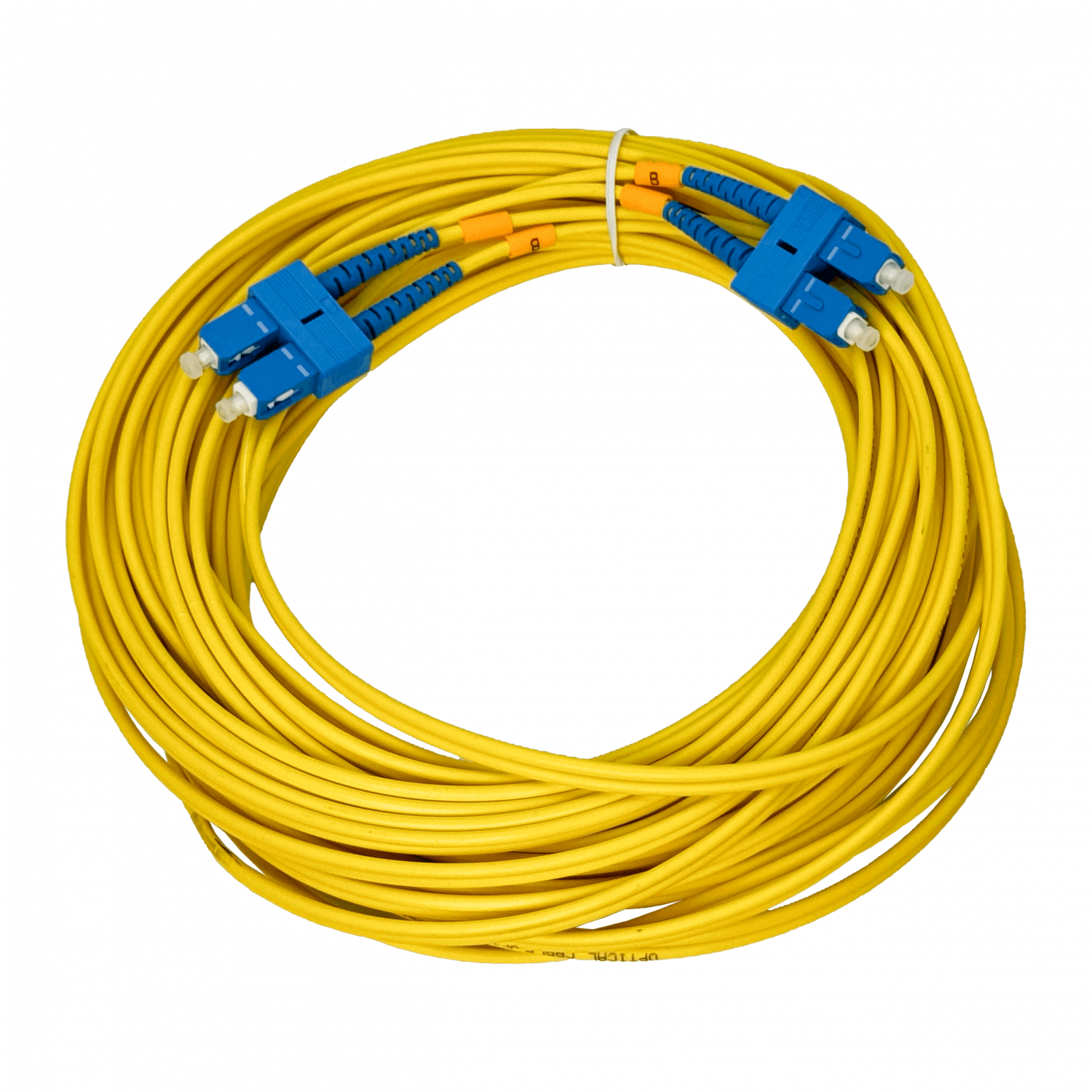 15mt SC-SC/UPC MonoModo SM Duplex Jumper Cable Fibra 9/125um 3mm 2