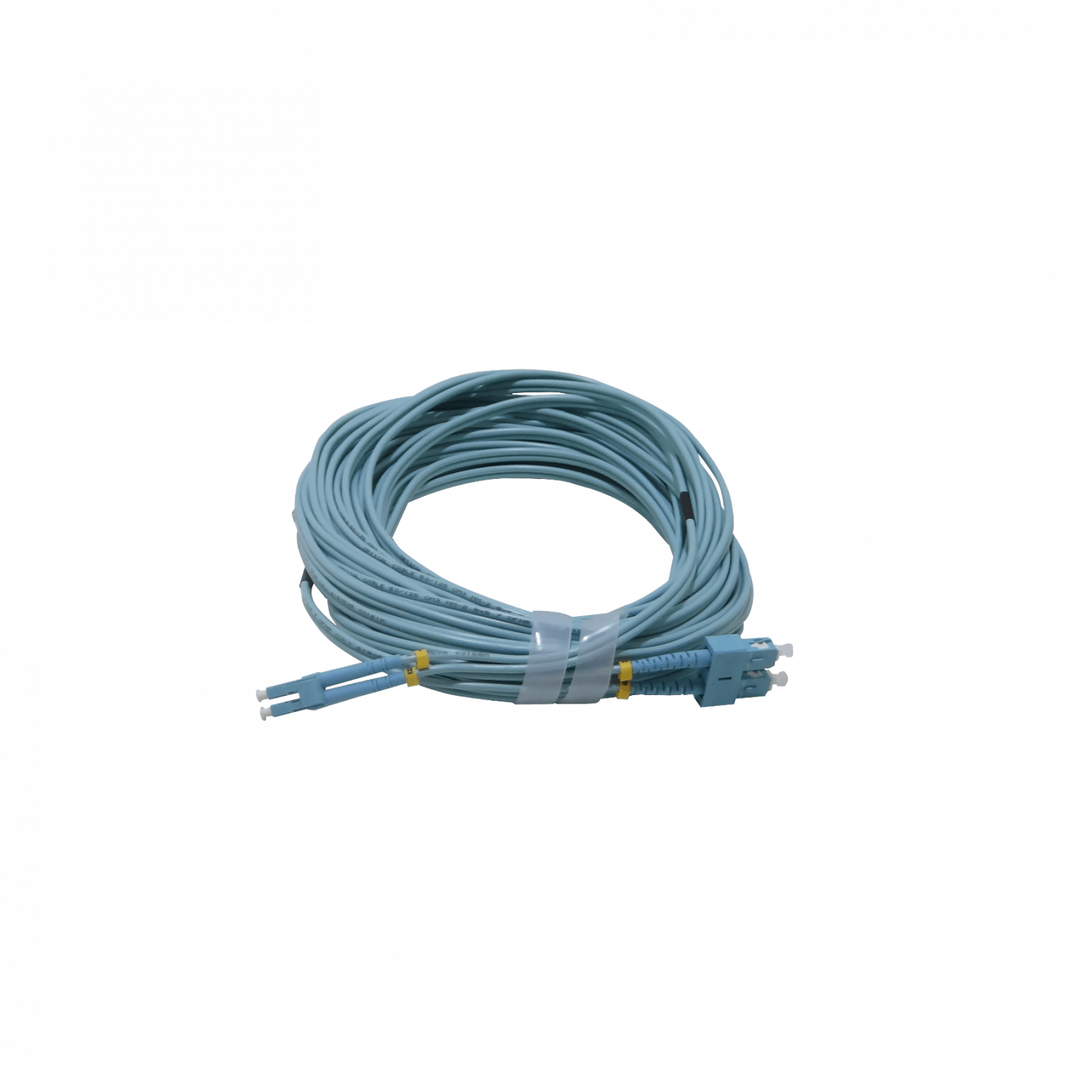 15mt LC-SC OM3 MultiModo MM Duplex Jumper Fibra 50/125um 3.0mm LSZH 1