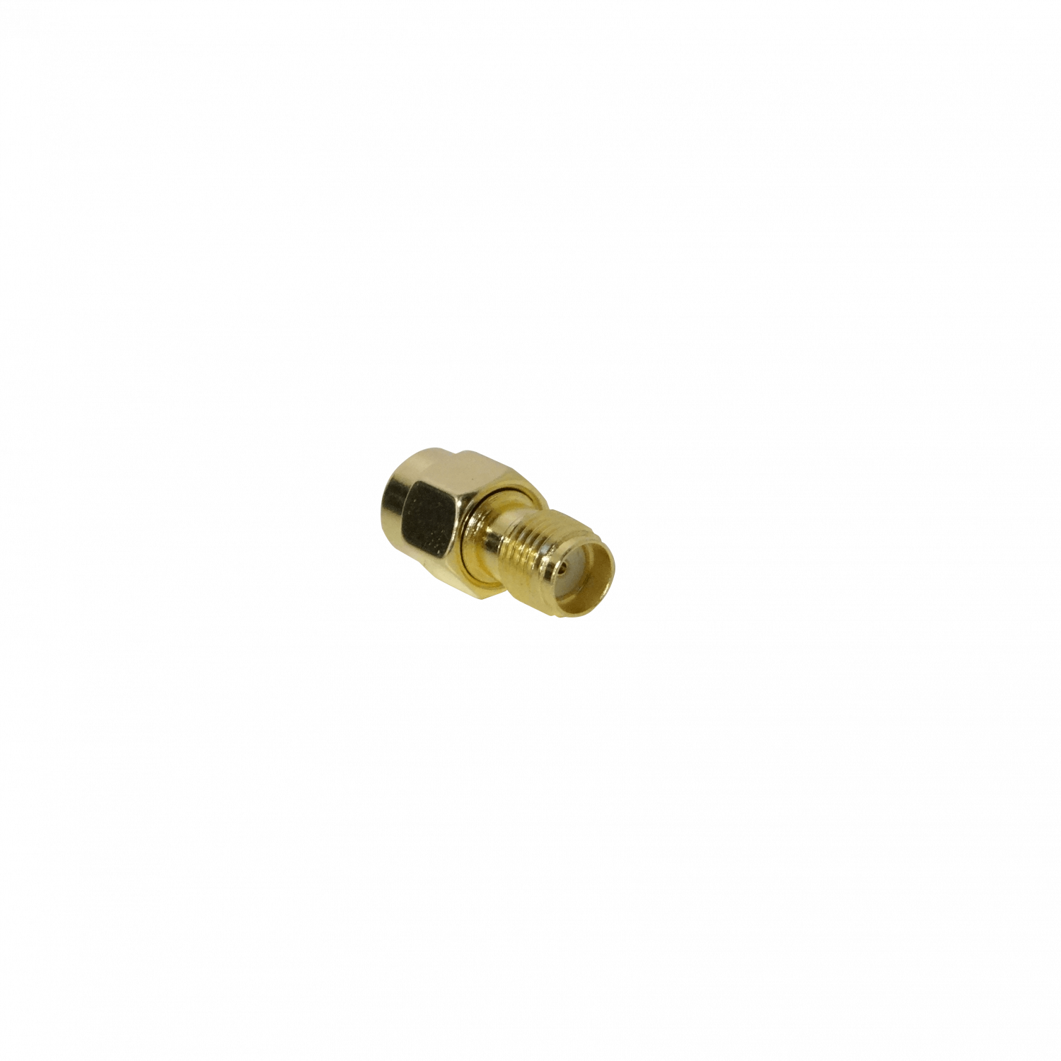 Adaptador Coaxial RPSMA Macho a SMA Hembra Tipo Copla 1