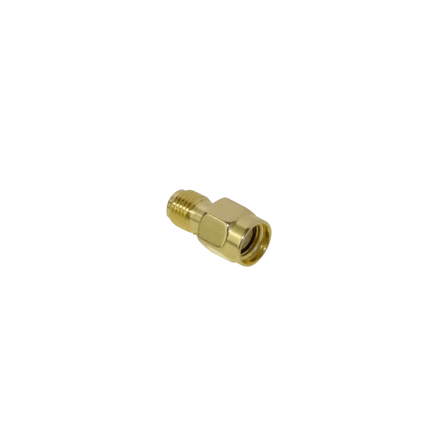 Adaptador Coaxial RPSMA Macho a SMA Hembra Tipo Copla 2