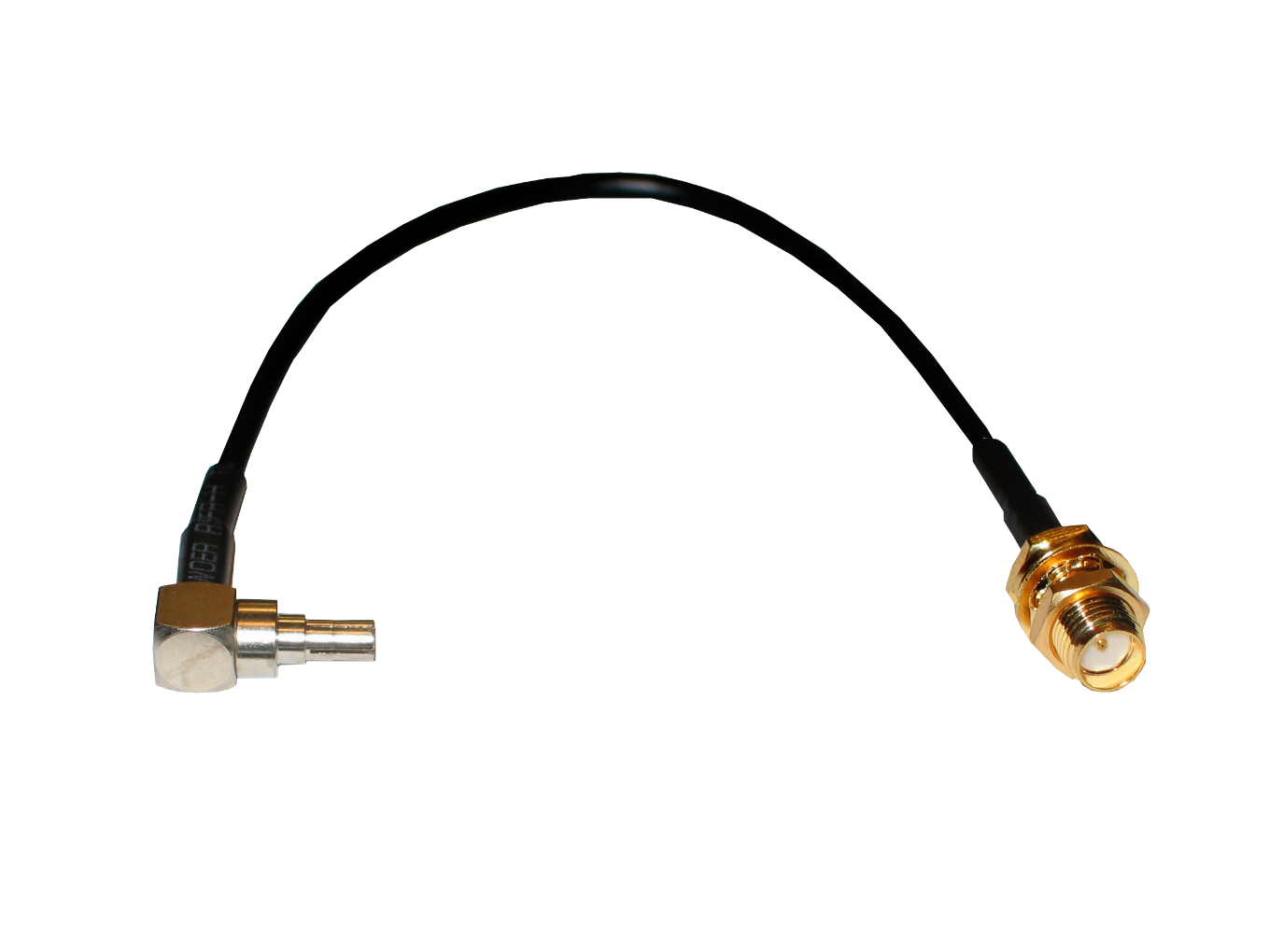 Cable Coaxial .SMA-Hembra CRC9 10cm 2