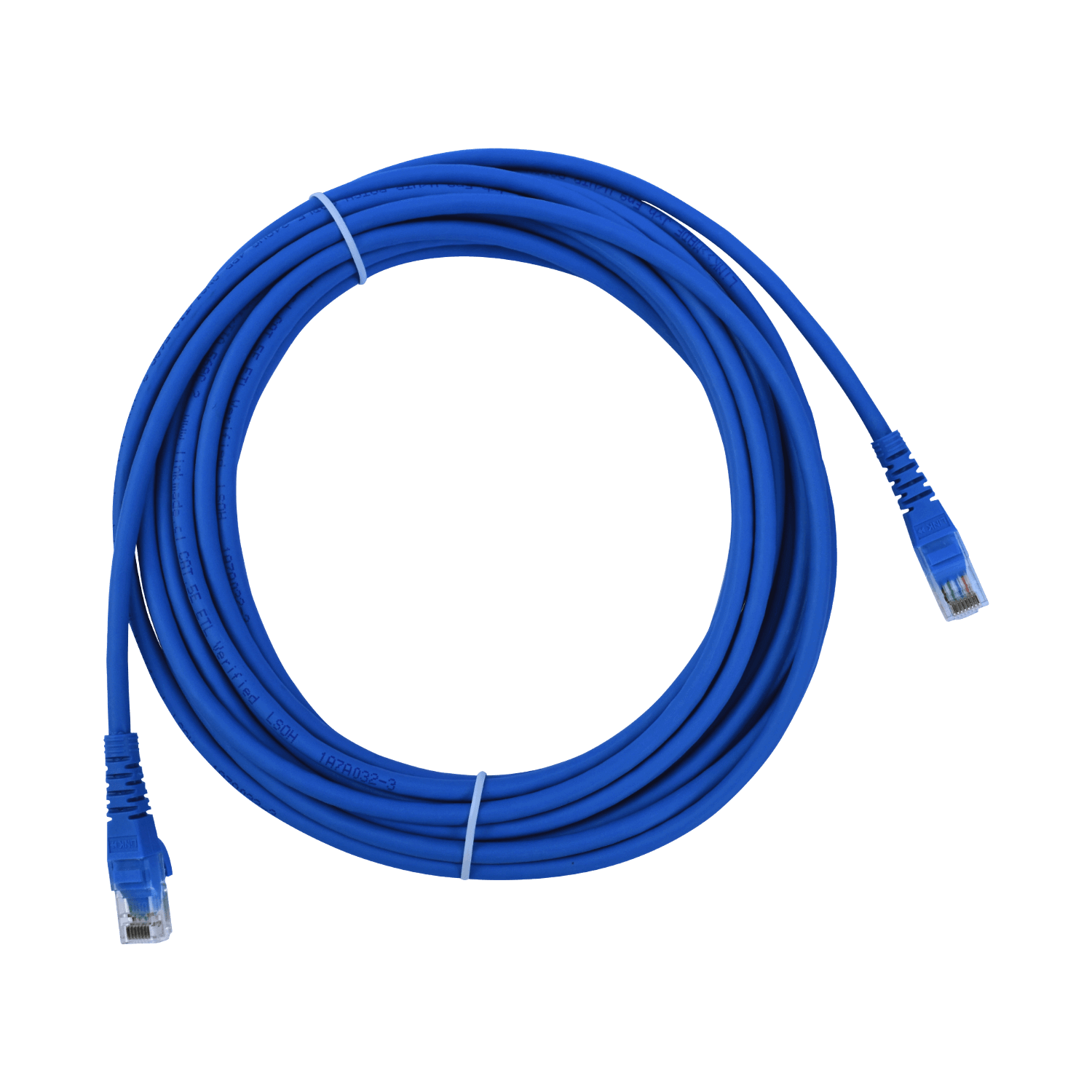 Cable Patch LINKMADE Cat6 U/UTP 7.5mt Azul LSZH Inyectado Multifilar 2