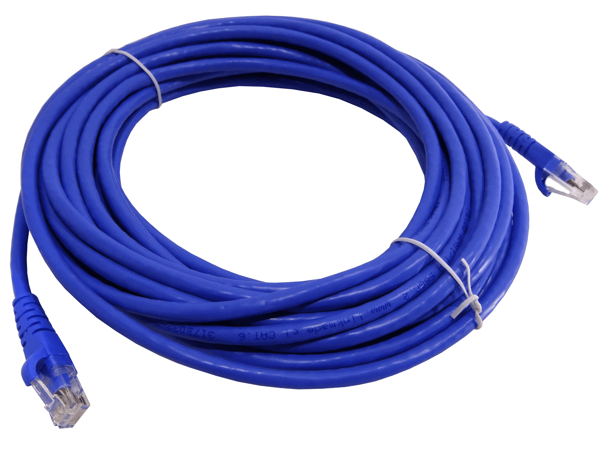 Cable Patch LINKMADE Cat6 U/UTP Azul LSZH, 10m, Inyectado, Multifilar 2
