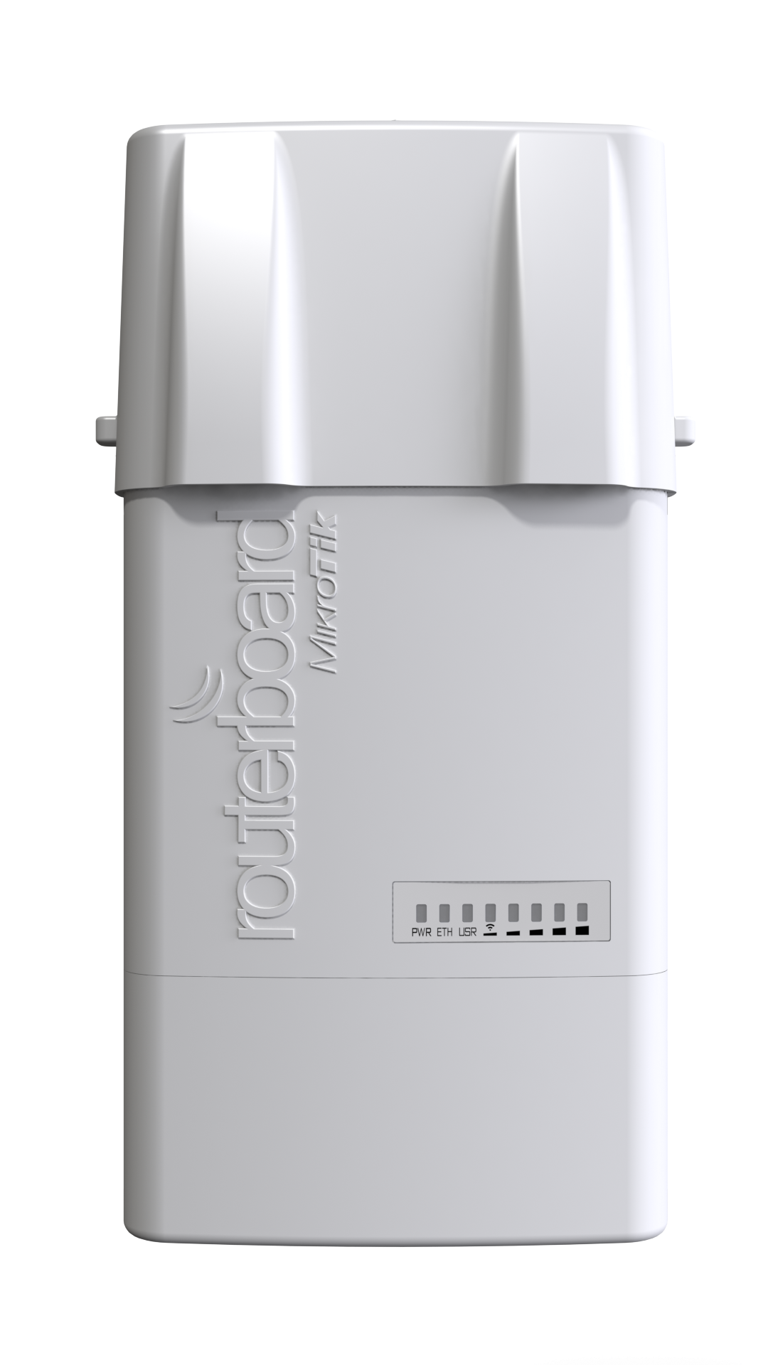 Punto de Acceso Exterior MikroTik BaseBox 5 - 5 GHz, Alta Potencia, Gigabit Ethernet 1