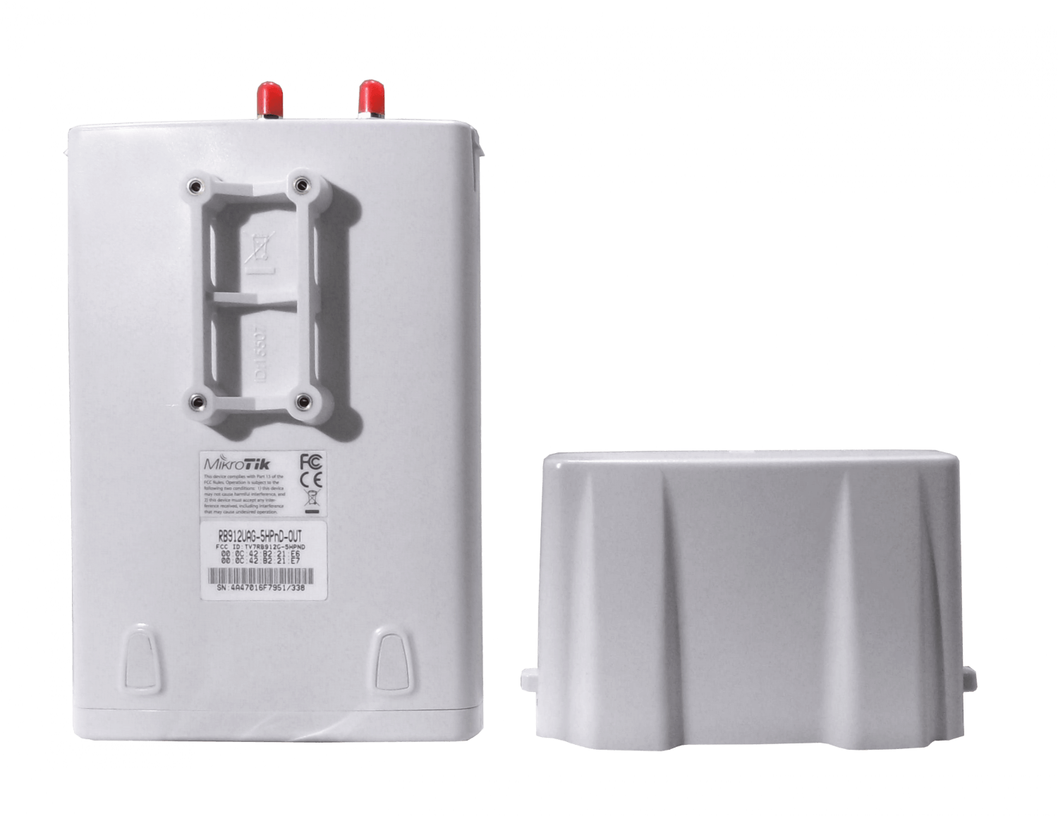Punto de Acceso Exterior MikroTik BaseBox 5 - 5 GHz, Alta Potencia, Gigabit Ethernet 6