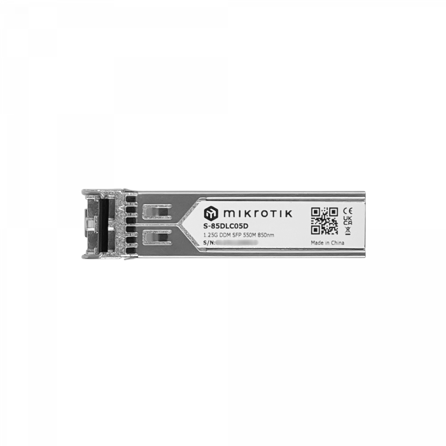 MIKROTIK 2-LC MM 550mt 850nm Modulo SFP 1,25gbps Gigabit Fibra Optica 1