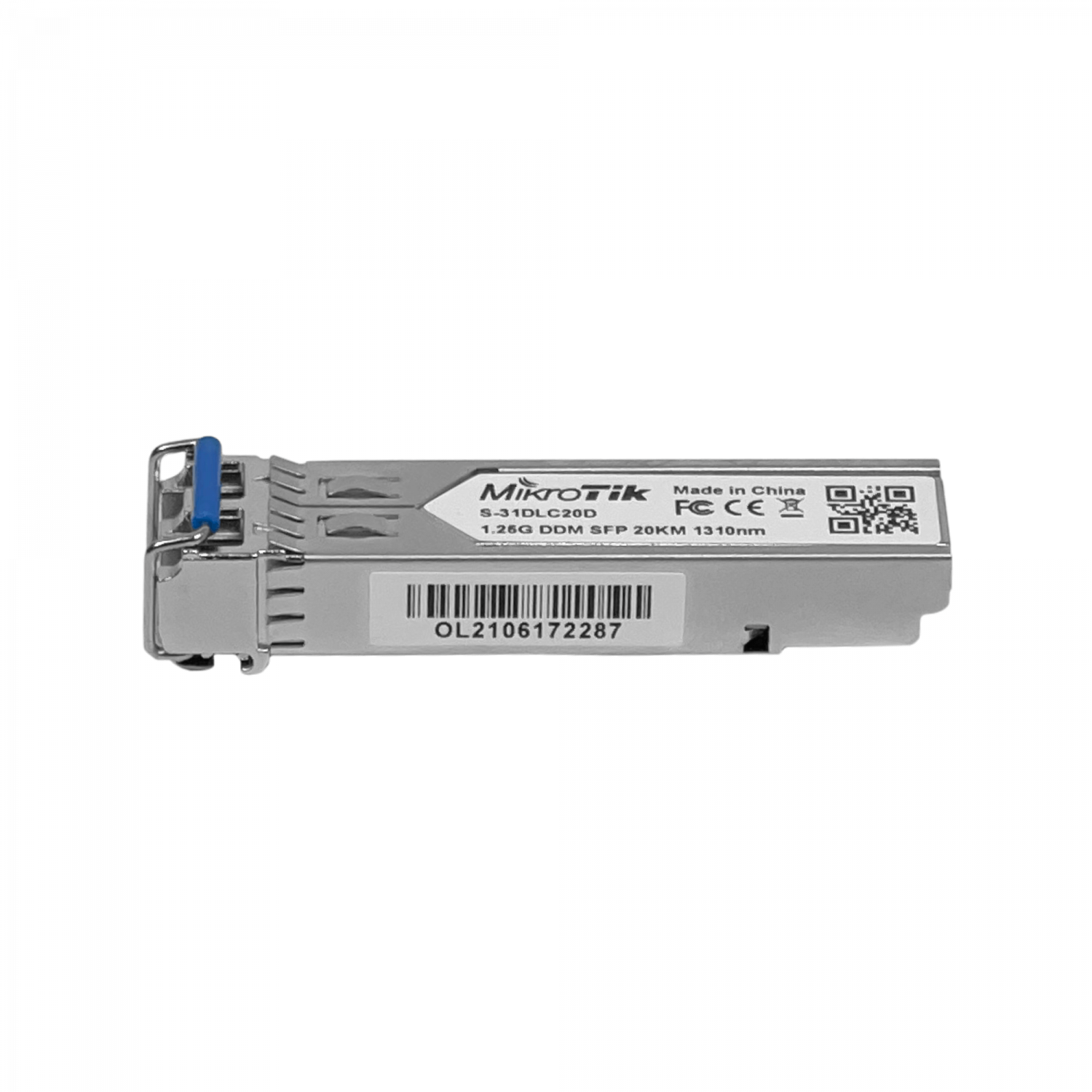 MIKROTIK 2-LC 20Km SM 1310nm Modulo SFP 1,25Gbps Gigabit Unidad 1.25g 1