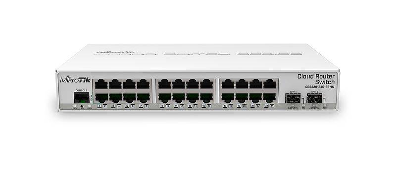 Switch MikroTik CRS326-24G-2S+IN, 24 Puertos Gigabit, 2 SFP+, Case Desktop, Rendimiento Avanzado 2