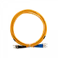 3mt ST-FC MonoModo SM Duplex Jumper Cable Fibra 3.0mm 9/125um LSZH - Miniatura 1