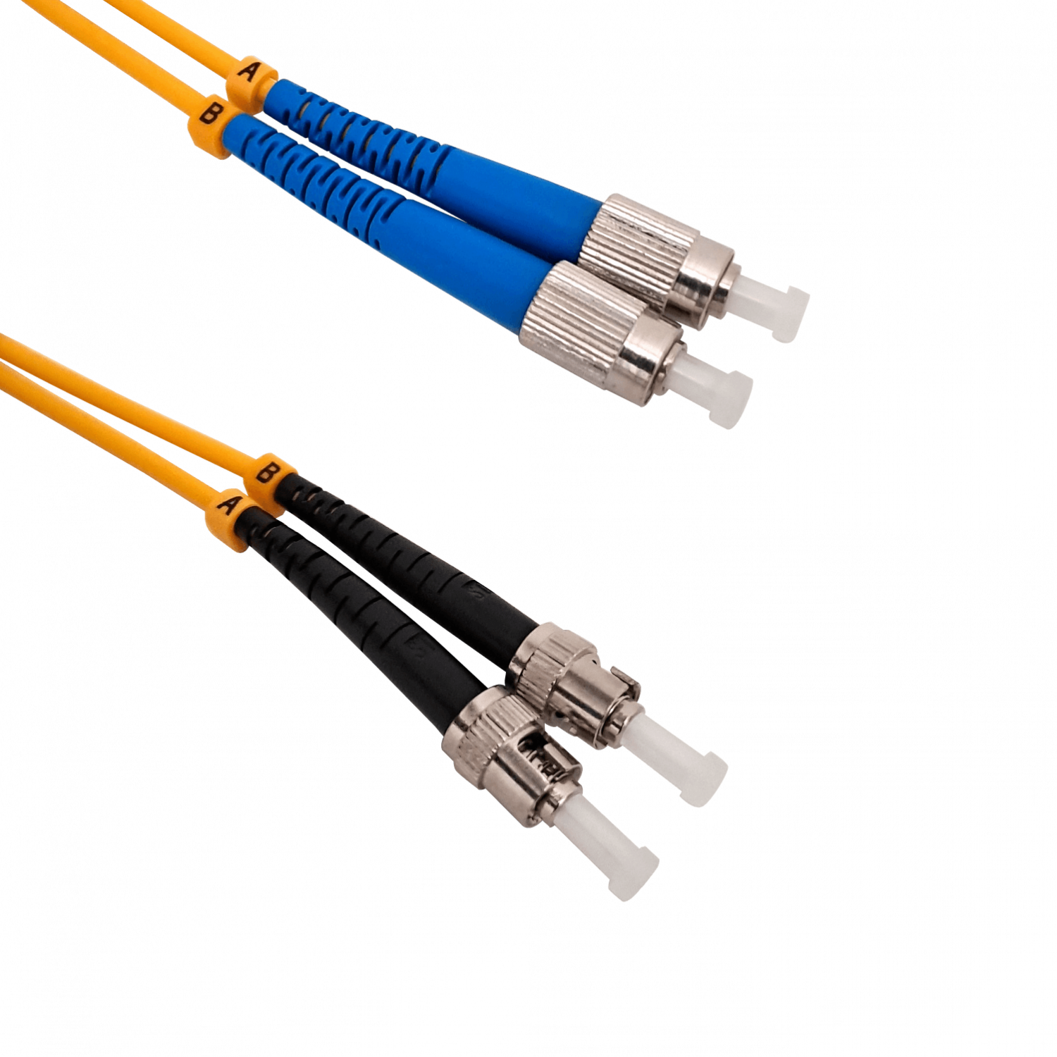3mt ST-FC MonoModo SM Duplex Jumper Cable Fibra 3.0mm 9/125um LSZH 2