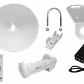 UBIQUITI 1-1000 Gigabit 25dBi 5GHz 400mm PowerBeam Exterior inc-PoE24V - Miniatura 6
