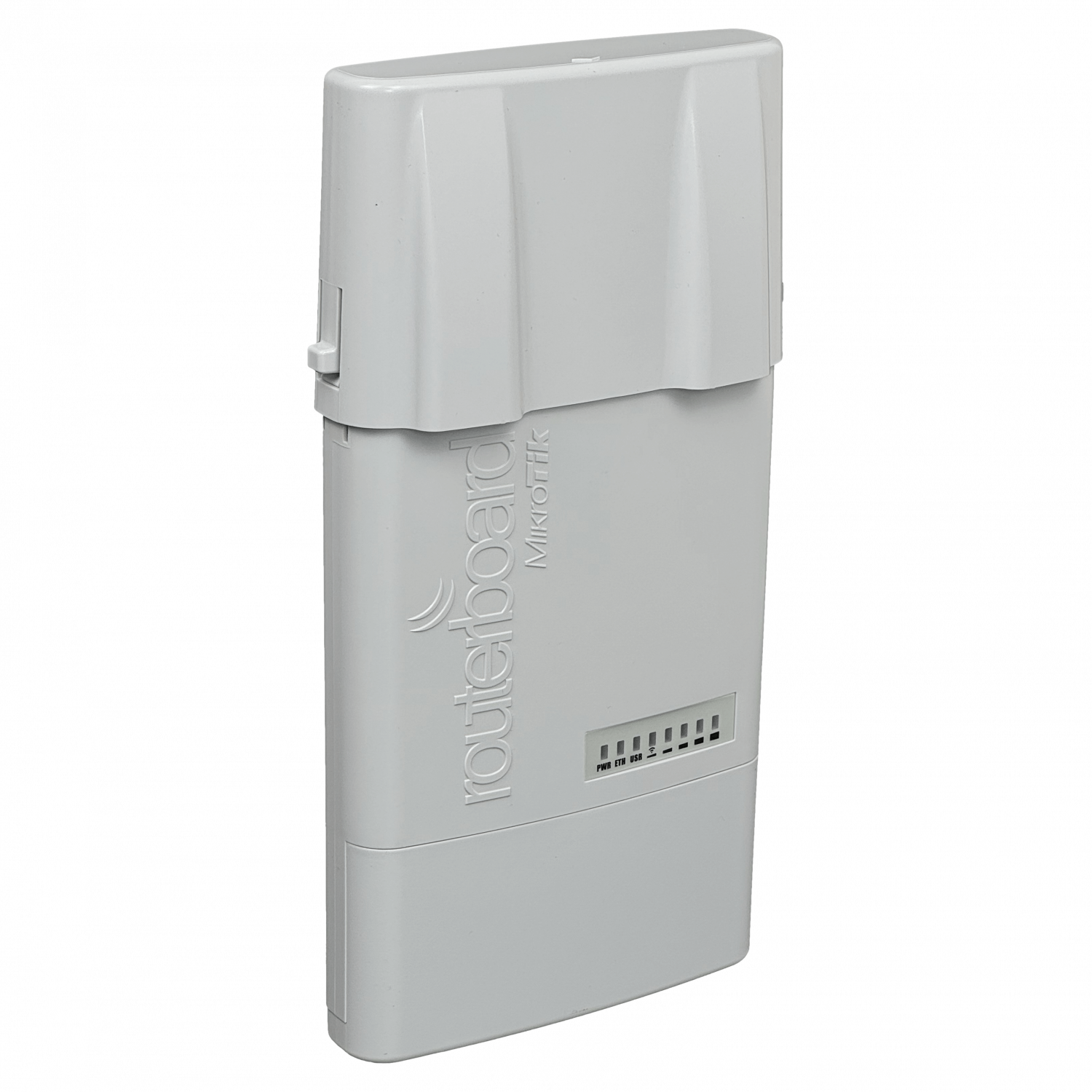 Punto de Acceso Exterior MikroTik BaseBox 2 - 2.4 GHz, Alta Potencia, Gigabit Ethernet 1