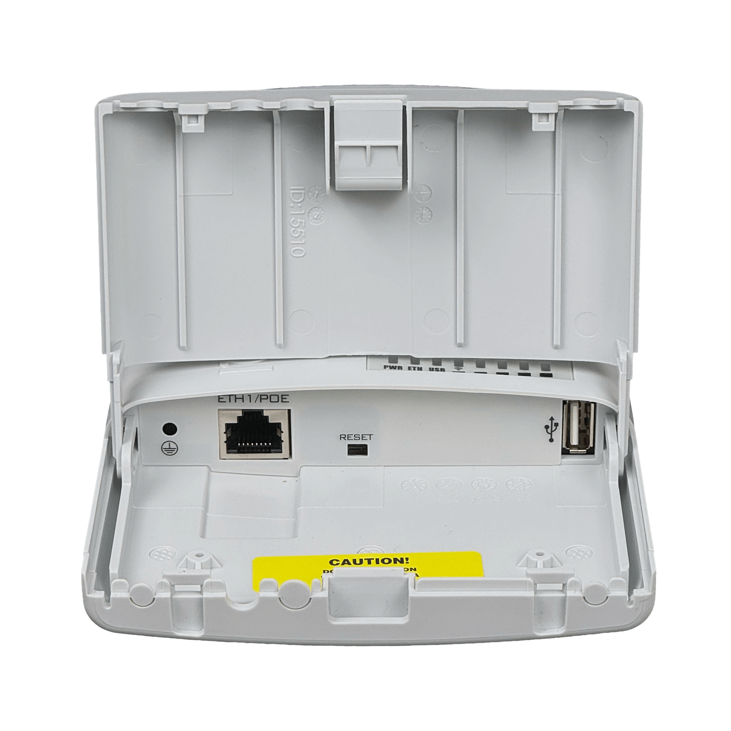 Punto de Acceso Exterior MikroTik BaseBox 2 - 2.4 GHz, Alta Potencia, Gigabit Ethernet 6