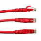 Cable Patch LINKMADE Cat6 Rojo LSZH 1 metro Inyectado Multifilar con Alta Estabilidad - Miniatura 1