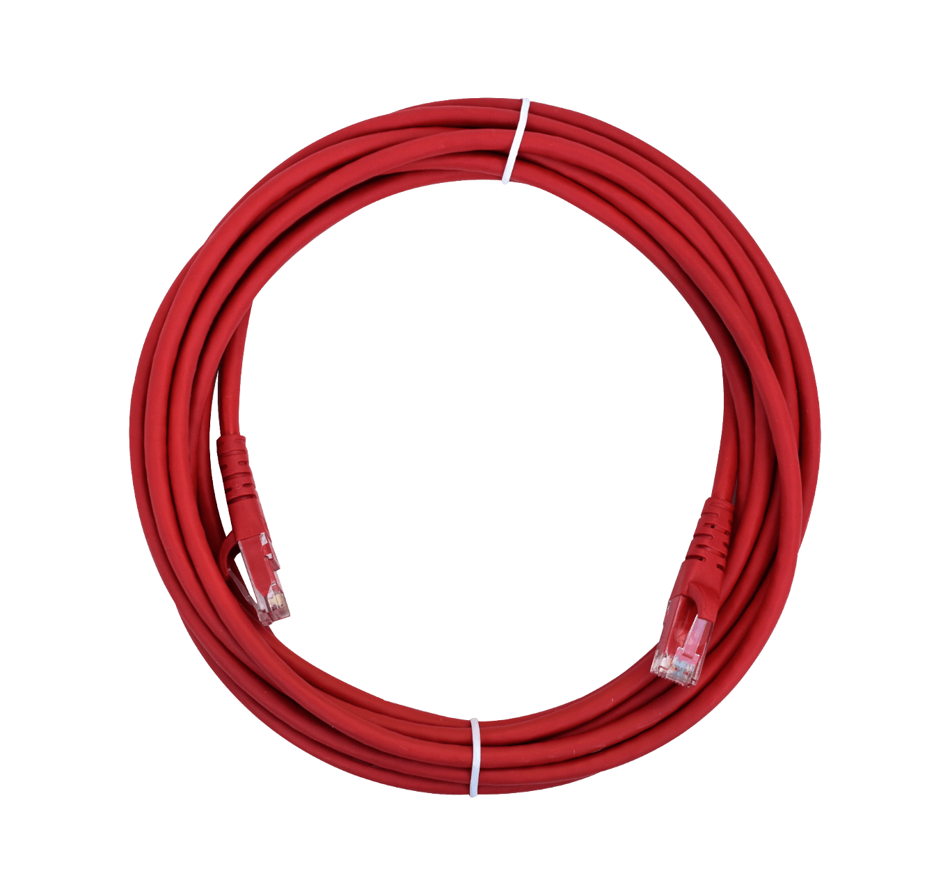 Cable Patch LINKMADE Cat6 U/UTP 4mt Rojo LSZH Inyectado Multifilar 1