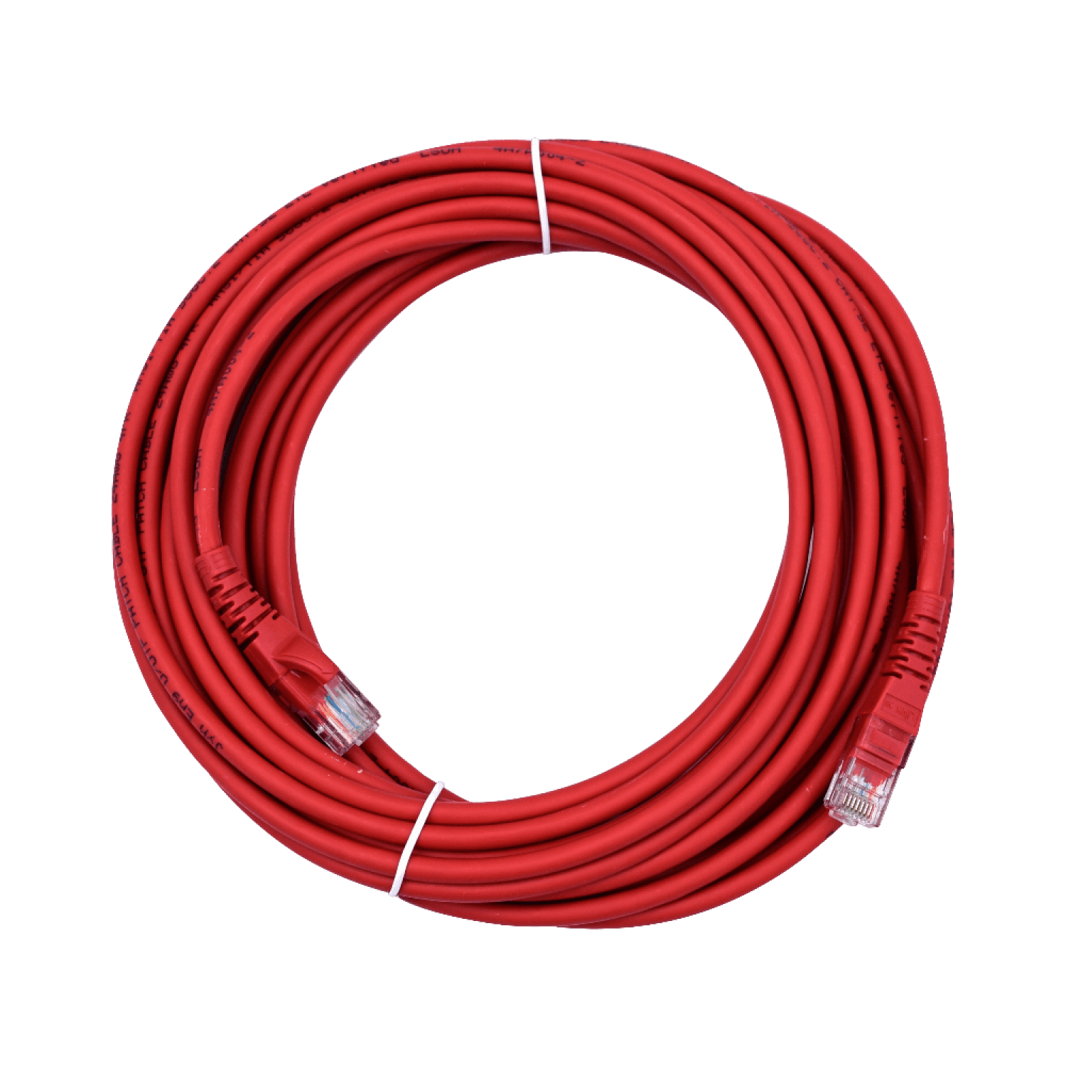 Cable Patch LINKMADE Cat6 7.5mt Rojo LSZH Inyectado Multifilar 1
