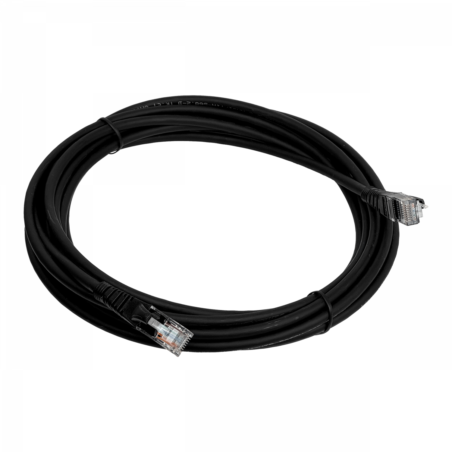 Cable Patch LINKMADE Cat5e 5mt Negro LSZH Inyectado Multifilar 1