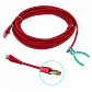 LINKMADE 7,5MT CAT5E ROJO LSZH CABLE PATCH INYECTADO MULTIFILAR 7.5 - Miniatura 2
