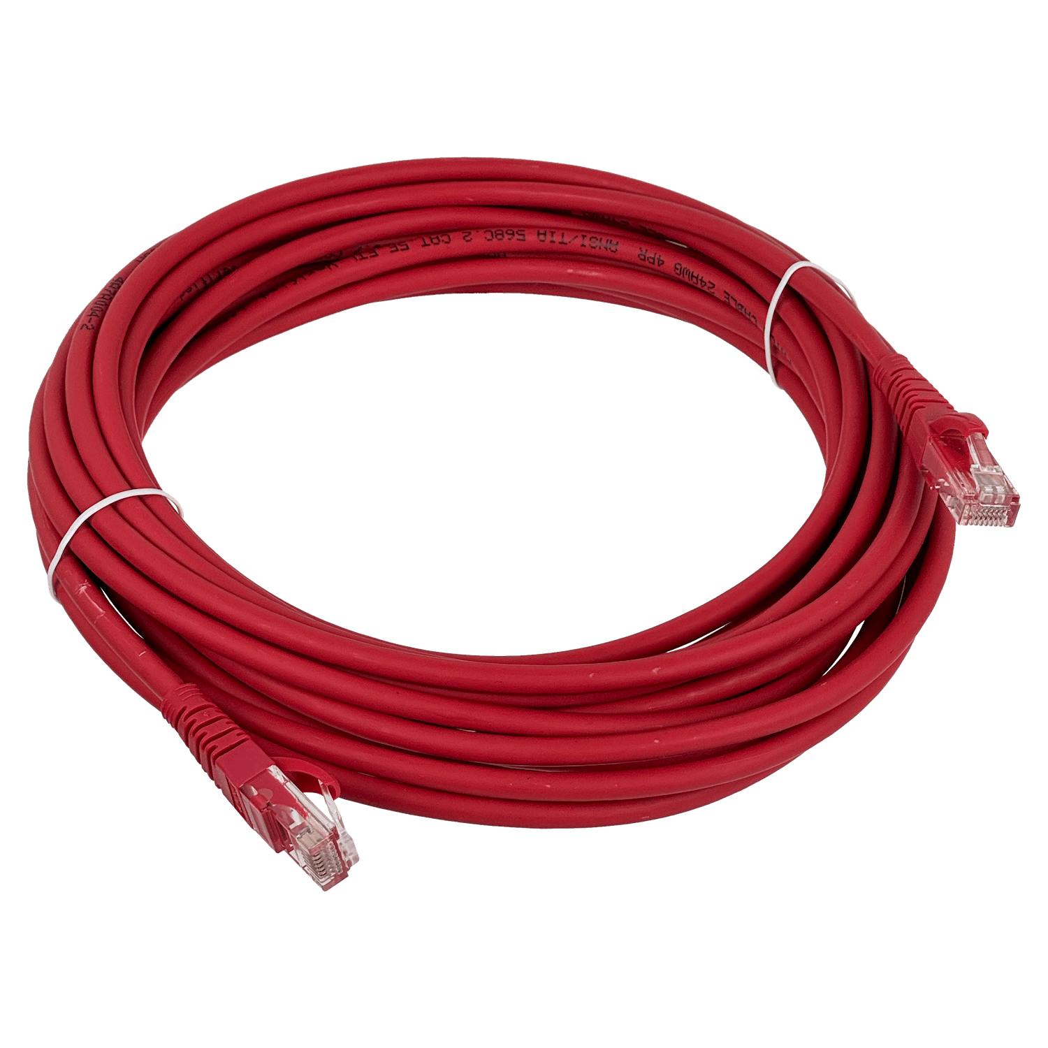 LINKMADE 7,5MT CAT5E ROJO LSZH CABLE PATCH INYECTADO MULTIFILAR 7.5 5