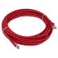 LINKMADE 7,5MT CAT5E ROJO LSZH CABLE PATCH INYECTADO MULTIFILAR 7.5 - Miniatura 5
