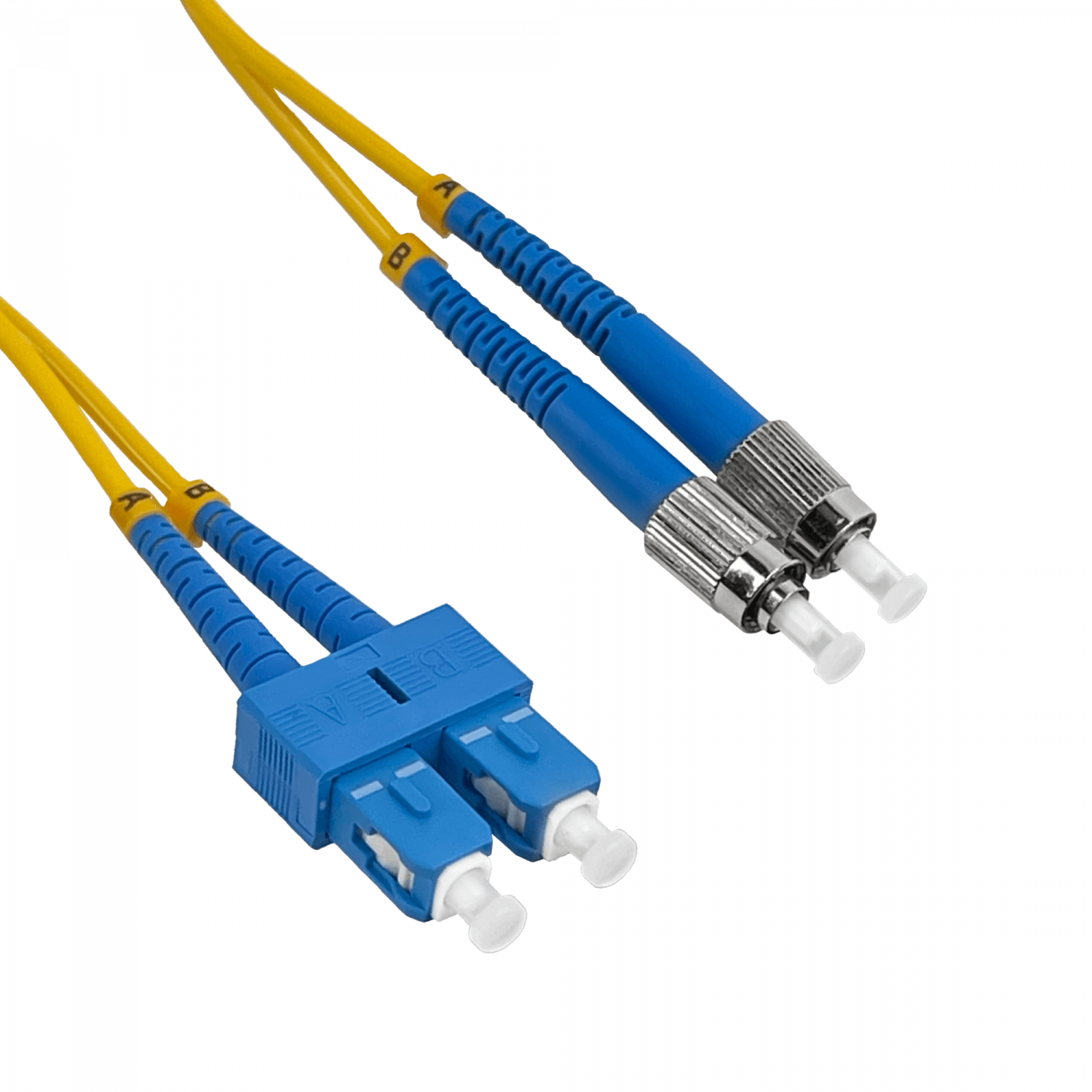 5mt SC-FC MonoModo SM Duplex Jumper Cable Fibra 1