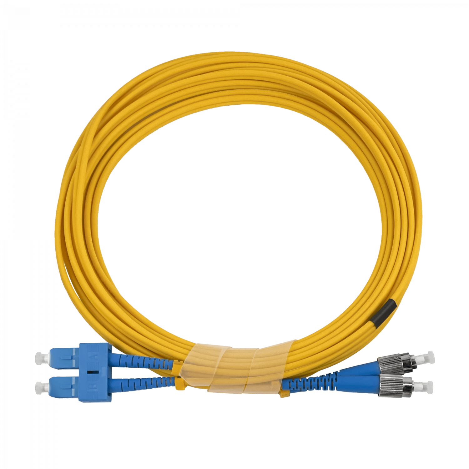 5mt SC-FC MonoModo SM Duplex Jumper Cable Fibra 3