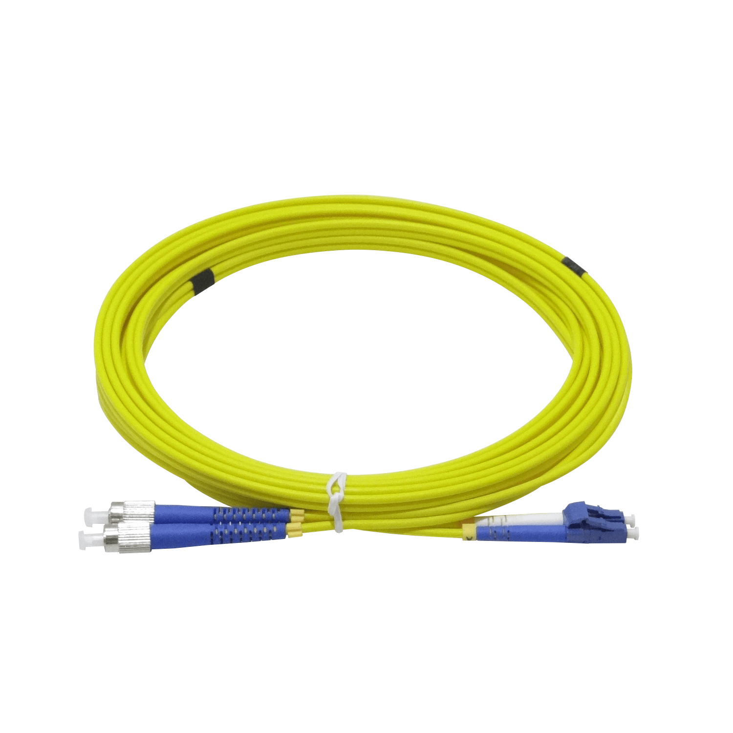 5mt LC-FC MonoModo SM Duplex Jumper Cable Fibra 9/125um LSZH 3