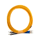 5mt ST-FC MonoModo SM Duplex Jumper Cable Fibra 3.0mm 9/125um - Miniatura 1