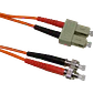 5mt SC-FC OM1 MultiModo MM Duplex Jumper Fibra 62.5/125um LSZH - Miniatura 2