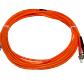 5mt LC-FC OM1 MultiModo MM Duplex Jumper Fibra 62.5/125um LSZH - Miniatura 1