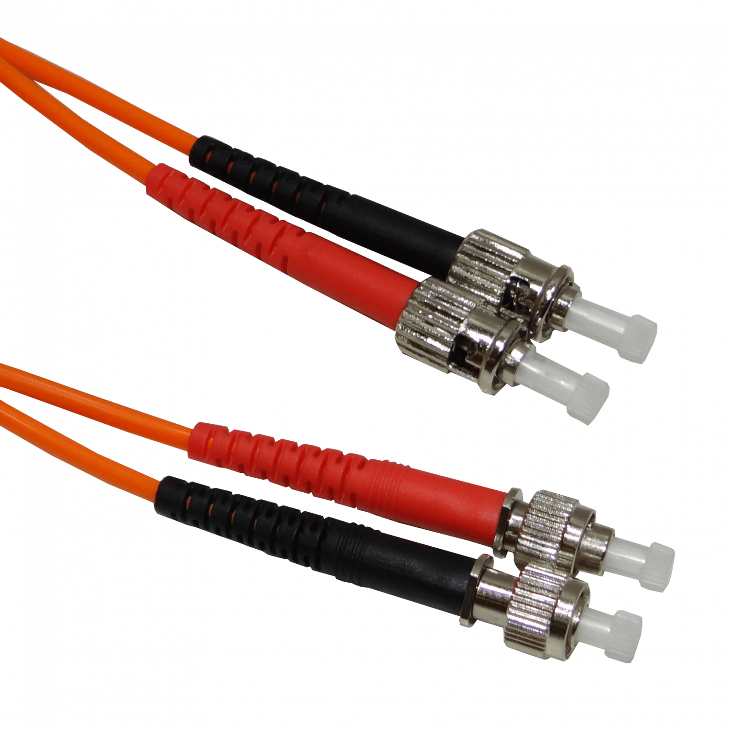 5mt FC-ST OM1 Multimodo MM Duplex Jumper Fibra 62.5/125um LSZH 1