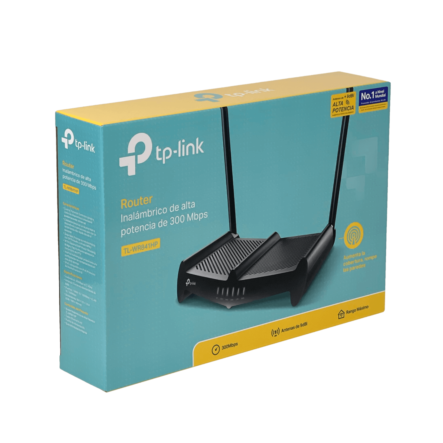 Router Inalámbrico de Alta Potencia N300 TP-Link TL-WR841HP, 1xWAN, 4xLAN (10/100 Mbps) 7