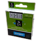 DYMO 12mm Negro en Fondo Transparente Cinta 7mt D1-Label Cassette - Miniatura 3