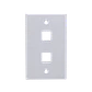 BLANCO 2-Keystone Vertical Faceplate 70x114mm - Miniatura 2