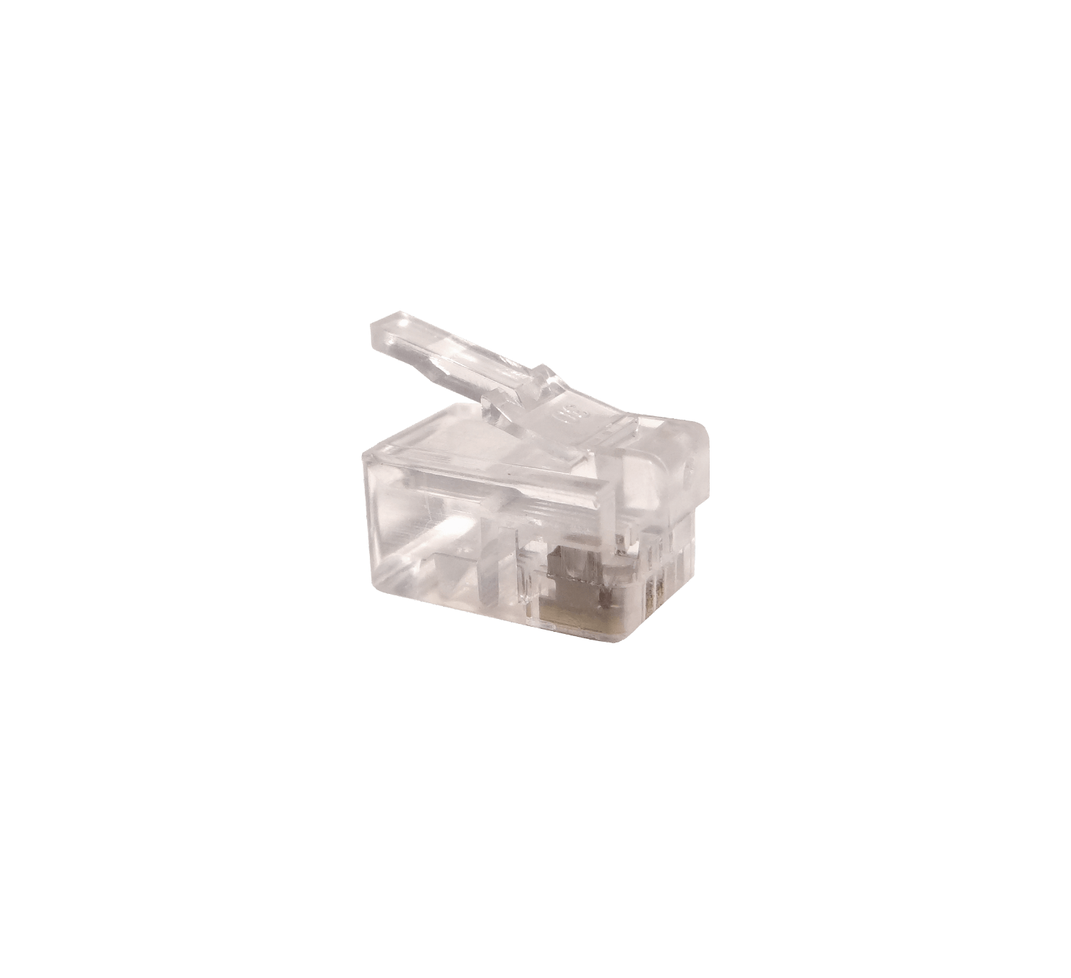 10un RJ9 RJ10 RJ22 Macho 4P4C-7,7mm Auricular Conector Crimpeable 2