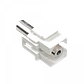 Conector Keystone 3.5mm Audio Hembra a Hembra, Blanco - Miniatura 1