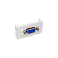 Modulo VGA-HH DB15-Hembra-Hembra DE-15/HH 2-HD15-3-Filas p/FQ1-FQ2-FQ3 - Miniatura 2