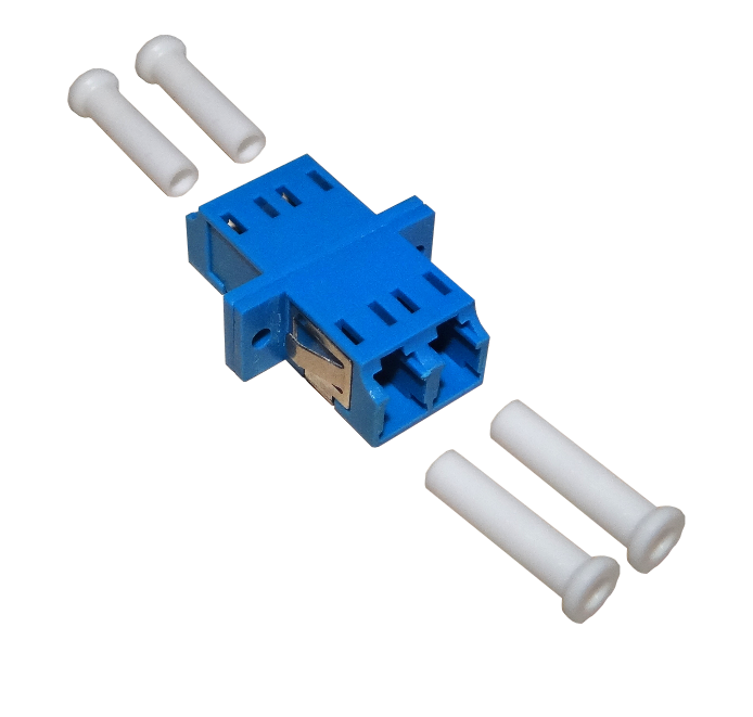 LC-LC Azul SM DX-Duplex Copla p/Caja Adaptador p/Cabecera-CL/Caja 1