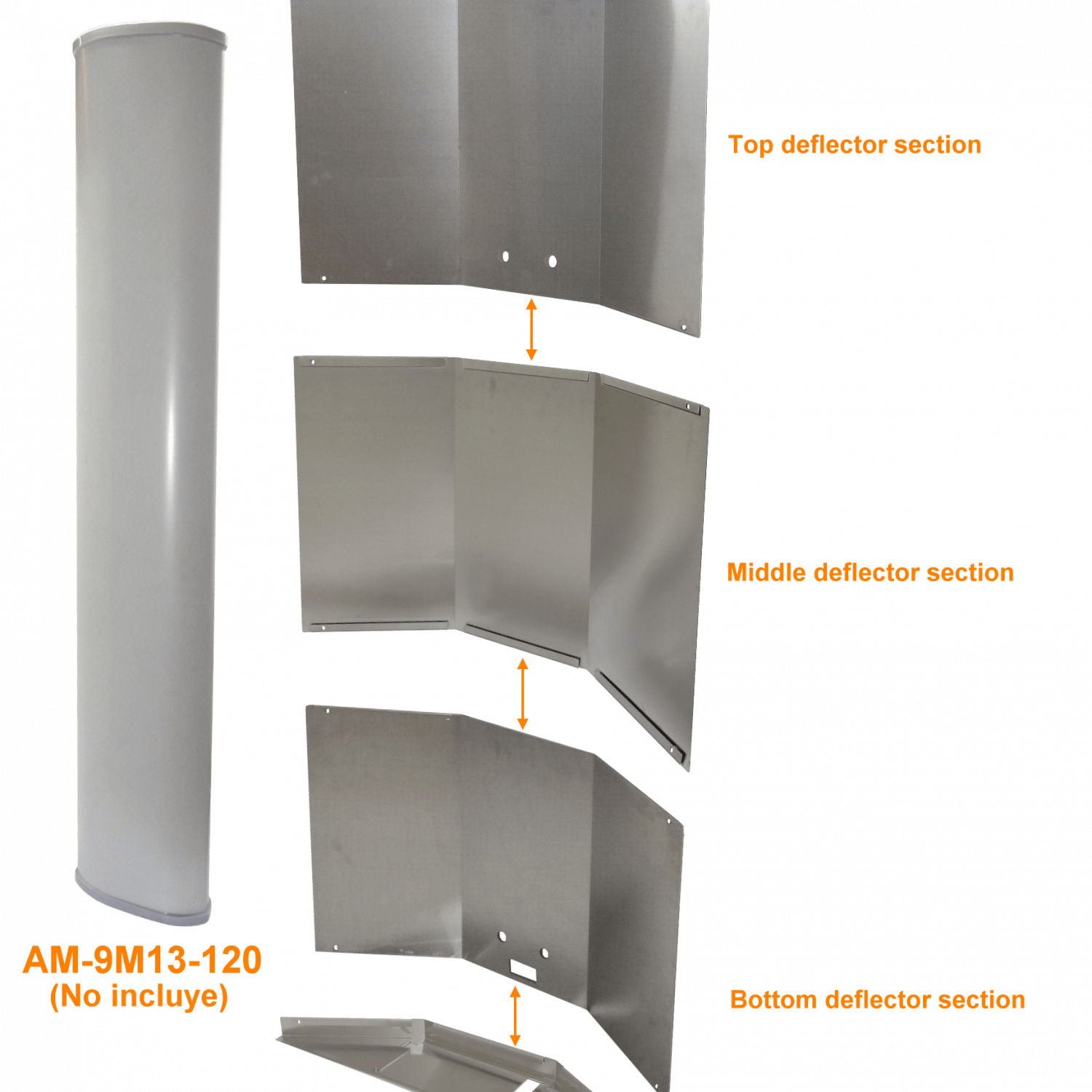 RFARMOR AM-9M13-120 UNITARIO ESCUDO P/SECTORIAL-ROCKET UBIQUITI 3