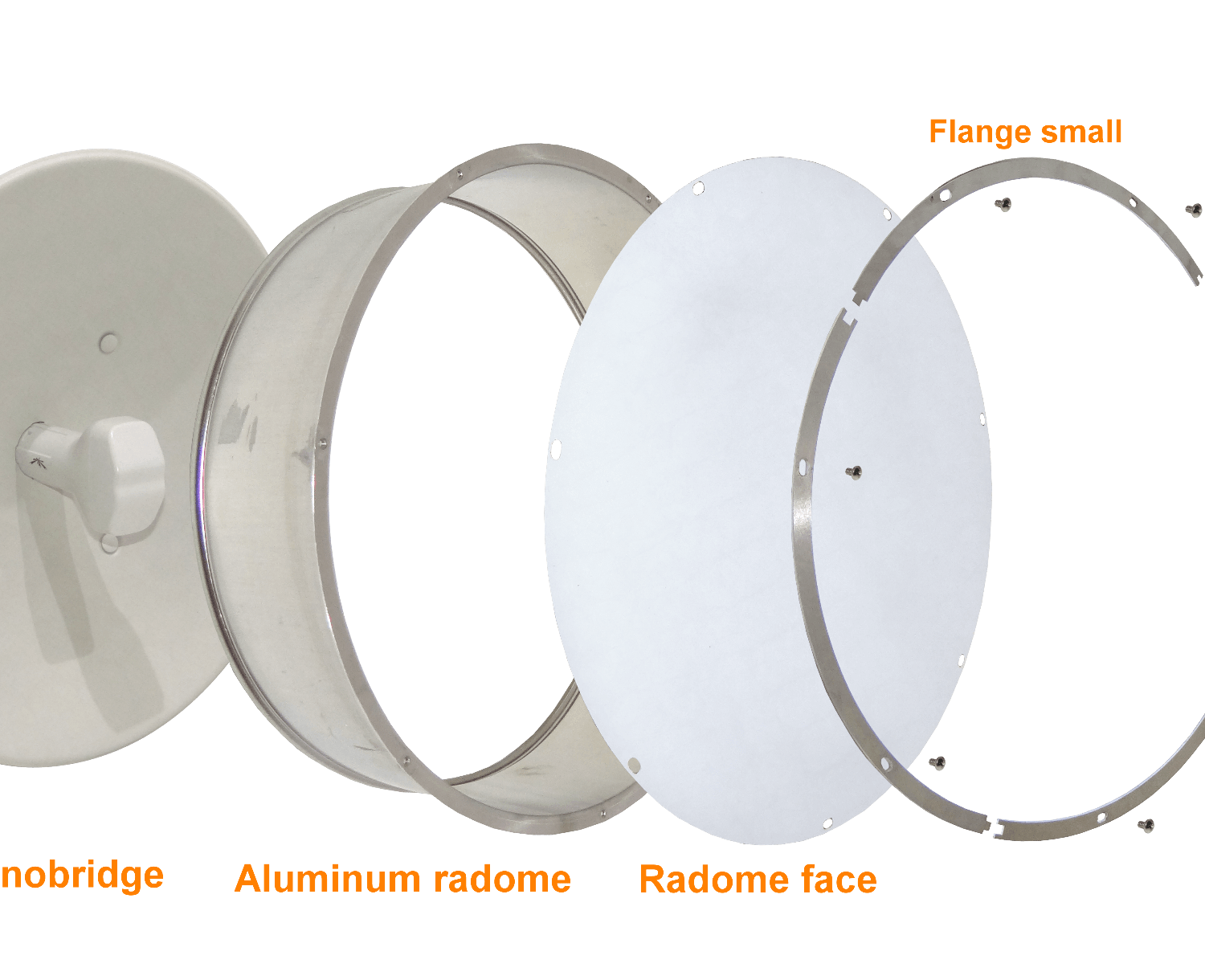 RFARMOR PBE-M5-400 PBE-M2-400 5-PACK RADOME-ESCUDO 1