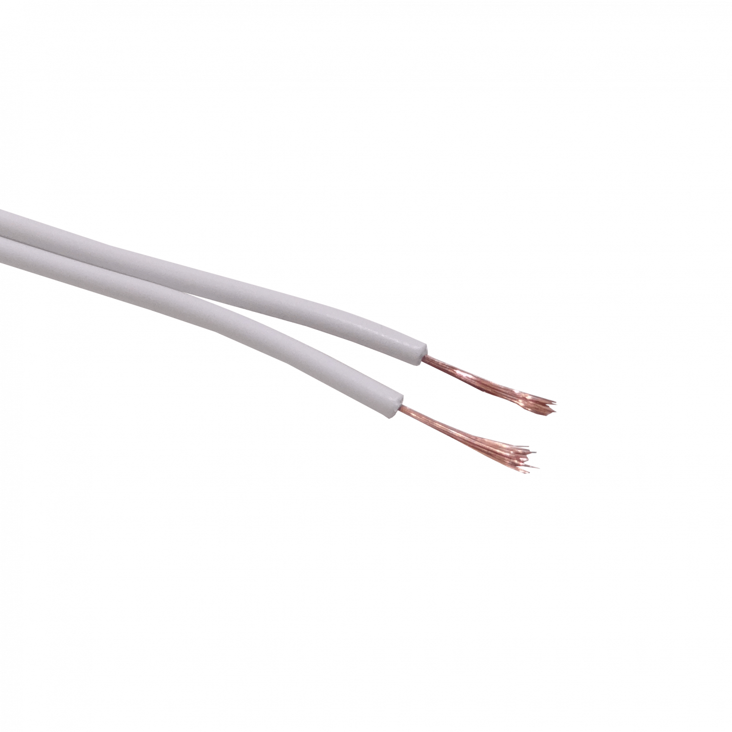 Cable Paralelo Blanco 2x18AWG CCA 2x0,75mm² Multifilar 90m 1