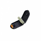 Enchufe Hembra Volante KALOP 2P+T Negro 10A 250V Modelo KL44421 - Miniatura 1