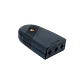 Enchufe Hembra Volante KALOP 2P+T Negro 10A 250V Modelo KL44421 - Miniatura 2