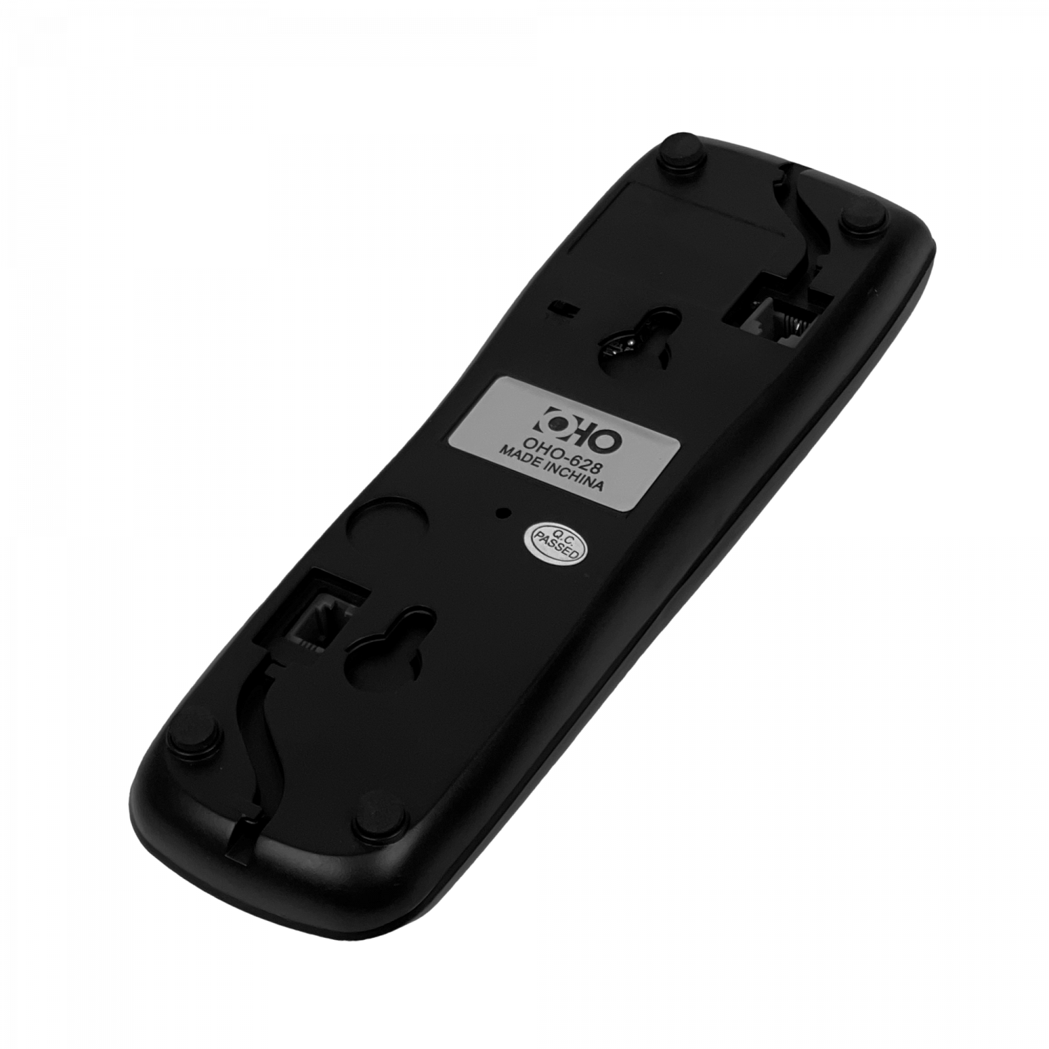 OHO Telefono Analogo Gondola Negro 1-RJ11-M/H 3