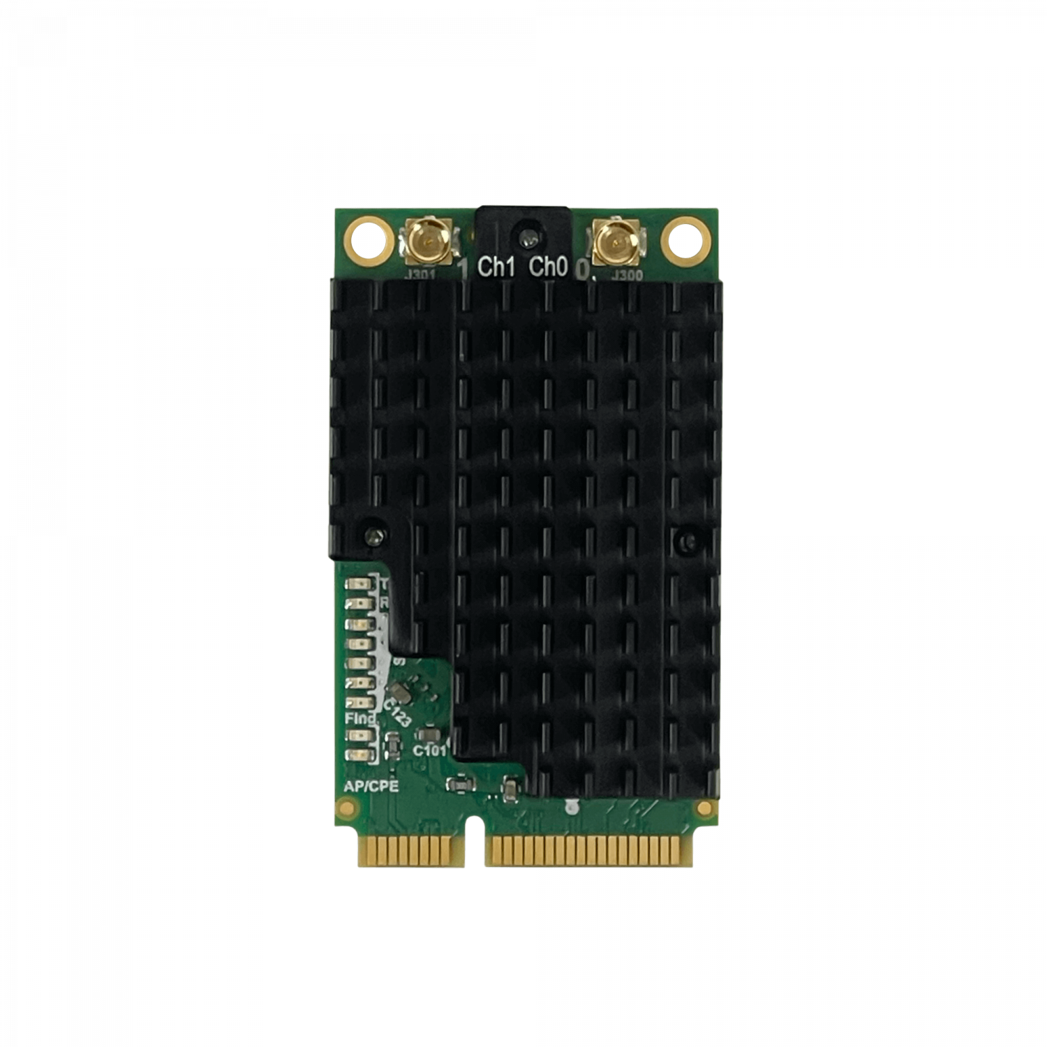 Tarjeta miniPCI-e MikroTik R11e-2HPnD - 2.4 GHz, Alta Potencia 1