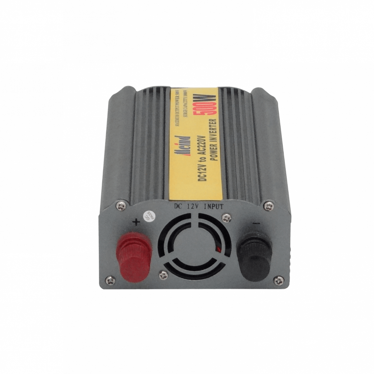 MEIND 300W Max-500W 12VDC-in 220VAC-out inversor c/Ventilador c/pinzas 5