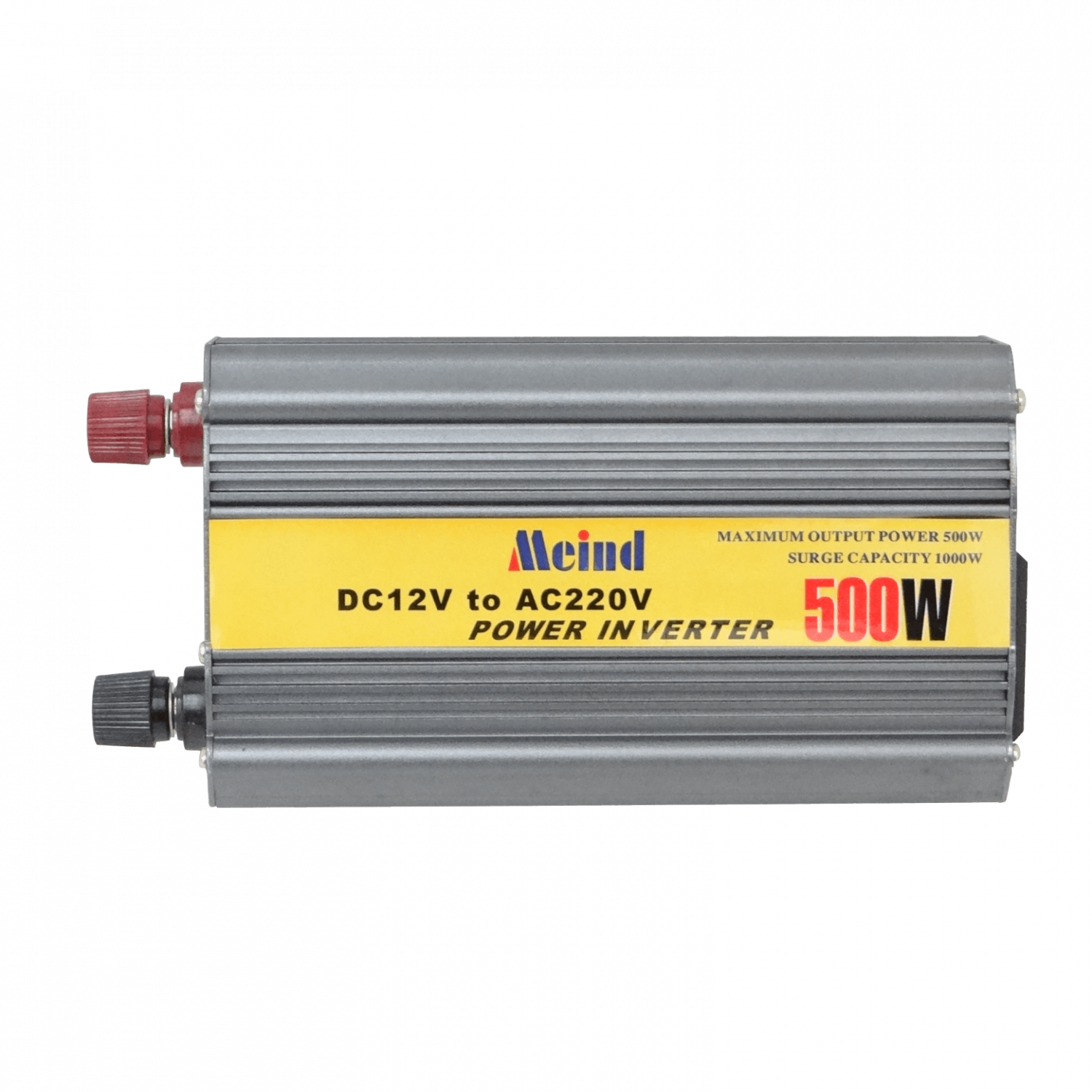 MEIND 300W Max-500W 12VDC-in 220VAC-out inversor c/Ventilador c/pinzas 6